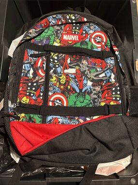 Marvel Men's Multicolor Graphic Backpack - Marvel